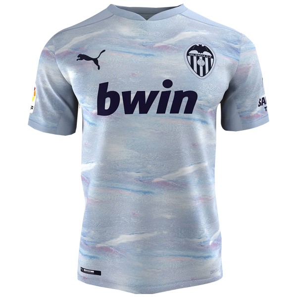 Tailandia Camiseta Valencia Tercera equipo 2020-21 Azul